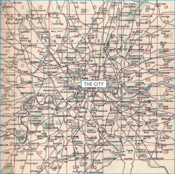 Map of London