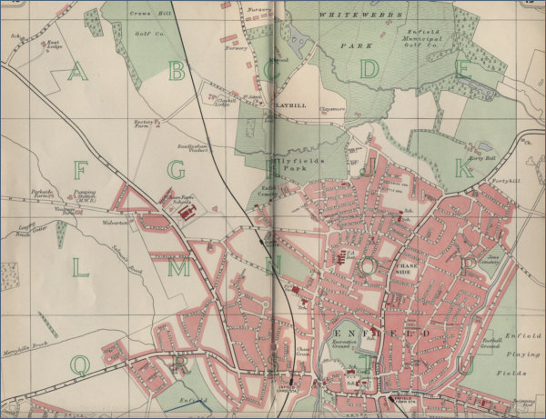 Enfield Map