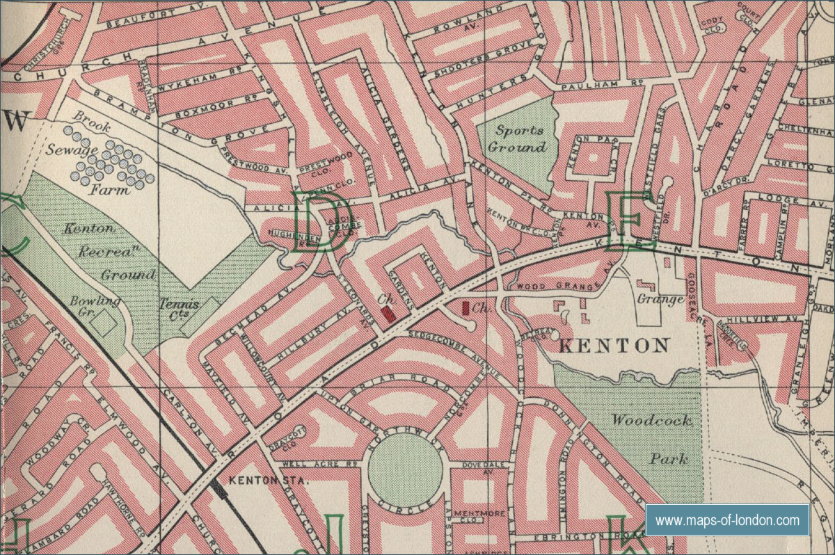 Map of Harrow, London