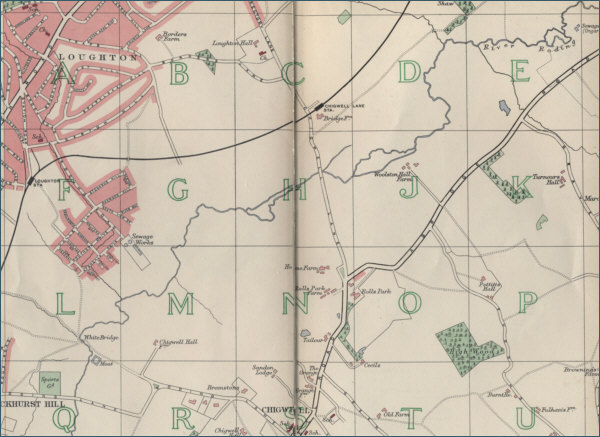 Map of Loughton, London