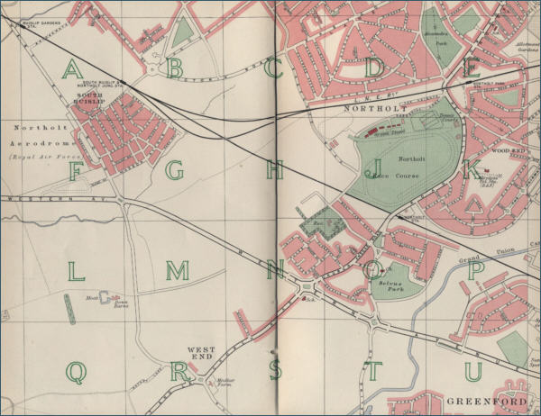 Map of Northolt, London