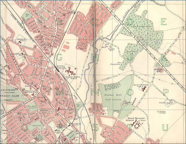 Map of Watford